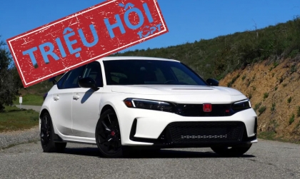 Chính thức triệu hồi Honda Civic Type R do lỗi khung ghế